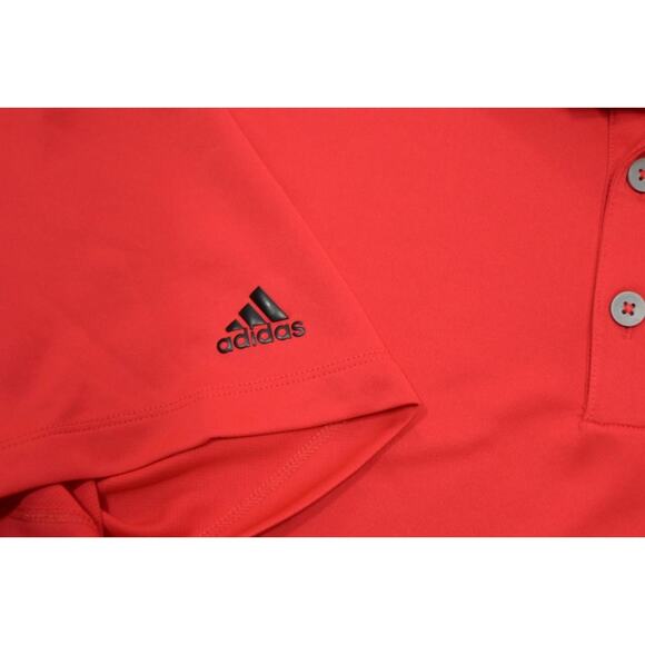Adidas Golf Polo USA Golf Athletic Red Short Sleeve Shirt Mens Size XL - Picture 8 of 10